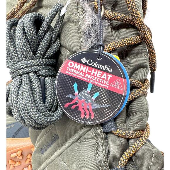 Columbia Women's Minx Mid III Boots, Nori/Persimmon, Size 7.5 - Picture 6 of 7